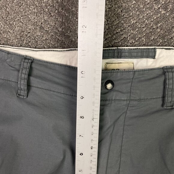 Relwen Pants Men's 32 Measures 34 x 29.5 Gray Flyweight Flex Chino Stretch - Picture 10 of 13